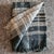 Mid-Century Modern Vintage Akriti Slate Wool Throw For Sale - Image 3 of 7