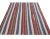 Striped vintage handwoven kilim rug from Adana region of Turkey. Approximately 50-60 years old. In very good condition.
