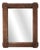 Antique Rustic Oak Wall Mirror, France, 1820s For Sale