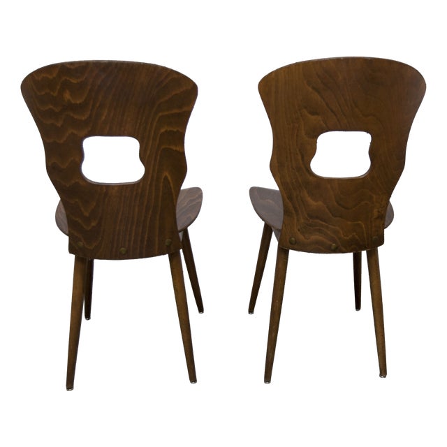 Baumann Gentiane Model Chairs, 1960, Set of 2 For Sale