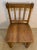 Early 20th Century Early 20th Century Vintage Early American Oak Chair For Sale - Image 5 of 8