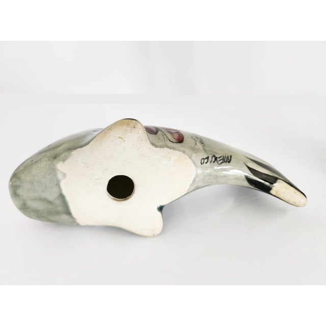 1970s Tonala Ceramic Fish Figurine For Sale - Image 9 of 9