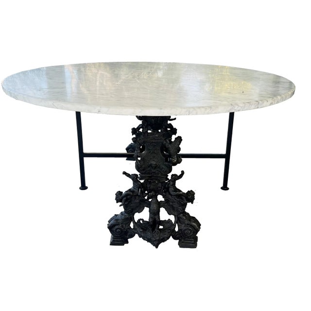 One-of-a-kind custom dining table, a true masterpiece of design and craftsmanship. Originating from the glamorous era of...