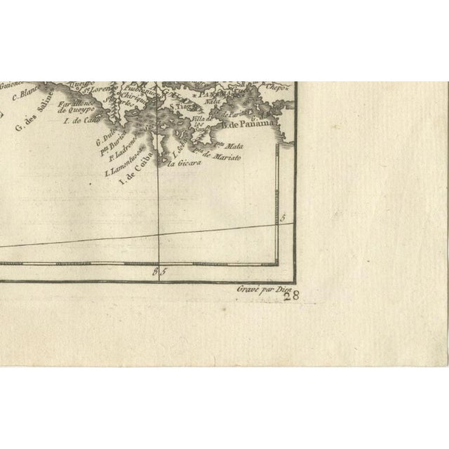 Map of Southern Mexico and New Spain by Rigobert Bonne, 1780s For Sale - Image 11 of 12