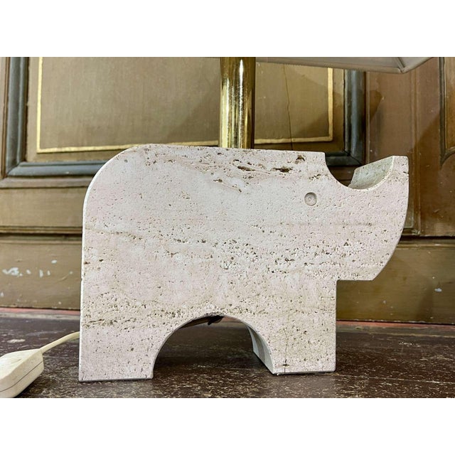 Italian Travertine Lamps by Fratelli Mannelli, 1970s, Set of 2 For Sale - Image 5 of 18