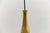 Vintage German Cylindrical Glass Hanging Lamp with Brass, 1960s For Sale - Image 11 of 12