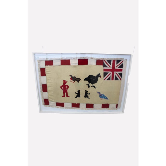 Framed Church Fante Flag For Sale - Image 5 of 5