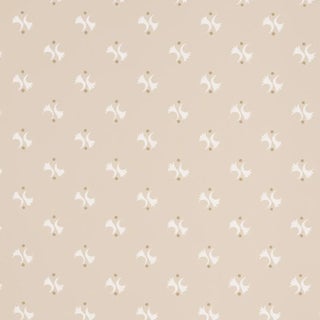 Schumacher Lavigne Wallpaper In Natural For Sale