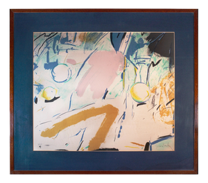 Gerard Sala I Rosselló, Abstract Composition, 1960s, Lithograph