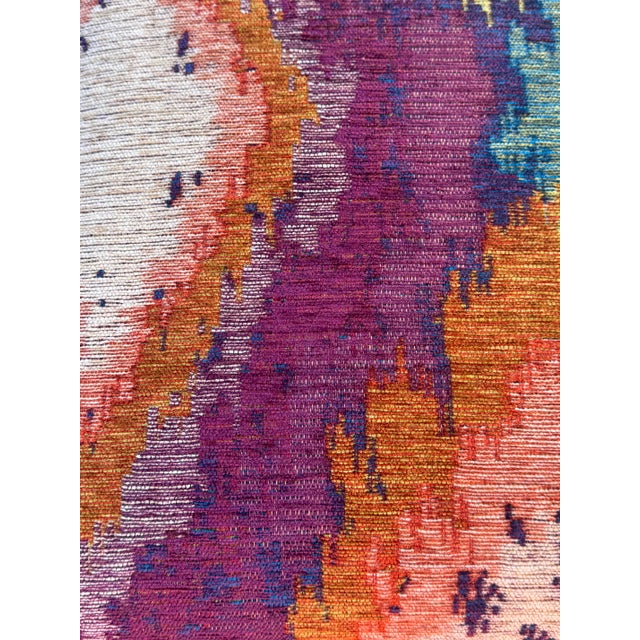 Mid 20th Century Kilim Ottoman For Sale - Image 15 of 17