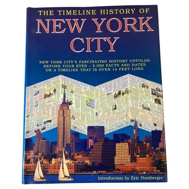 Late 20th Century The Timeline History of New York City Book For Sale - Image 13 of 13