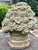 Cast Stone Flower Basket Sculpture Garden Ornament Mid 20th Century For Sale - Image 4 of 18