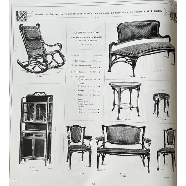 Secessionistic Table by Gustav Siegel for Jacob & Josef Kohn, 1900s For Sale - Image 4 of 18