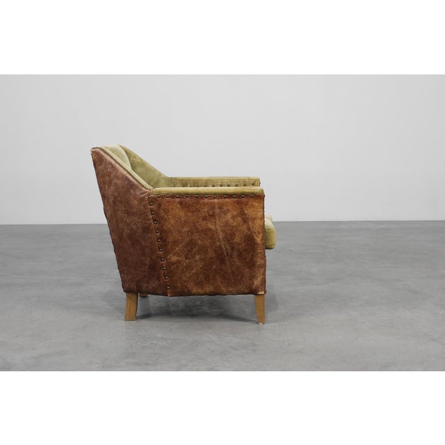 Metal Art Deco Sculptural Armchair, France, 1930s For Sale - Image 7 of 15