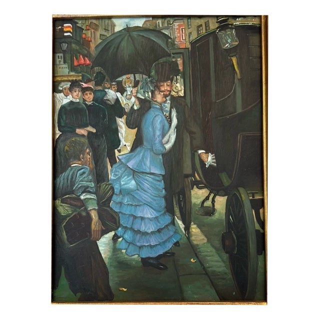Tissot James Jacques, After the Bridesmaid La Femme Paris, 1890s, Oil Painting For Sale