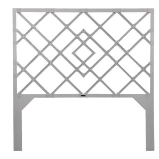 Darien Headboard Queen - Light Gray For Sale