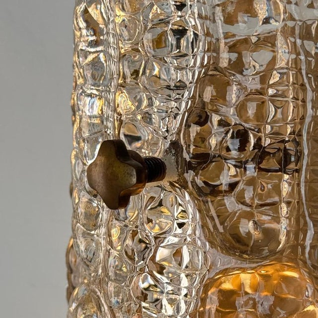 Glass and Brass Wall Lights attributed to Carl Fagerlund for Orrefors, 1970s, Set of 2 For Sale - Image 13 of 18