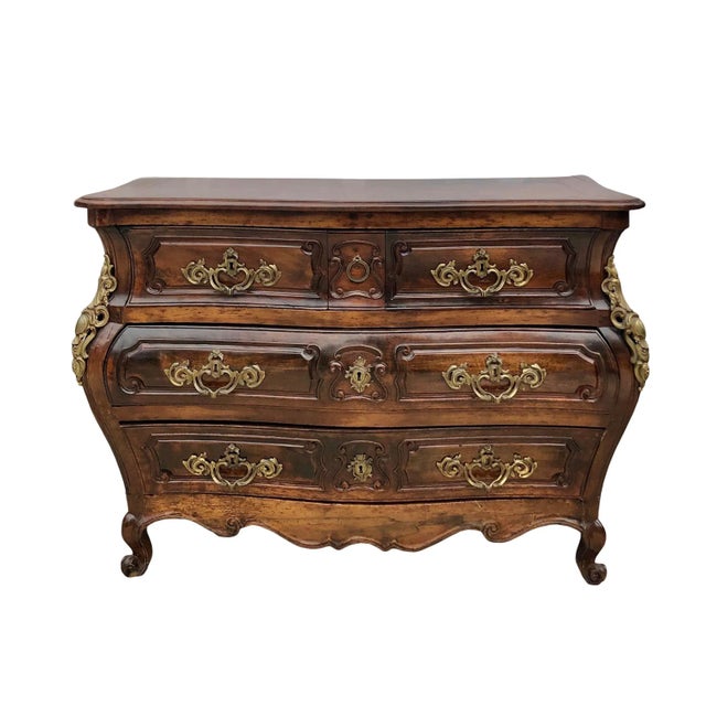 Brown Circa 1740s French Commode For Sale - Image 8 of 8