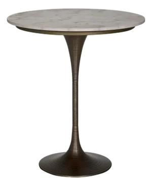 NOIR Joni Bar Table, Aged Brass