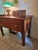 Antique Early 19th Century American Country Solid Cherry One-Drawer Work Table For Sale - Image 4 of 10