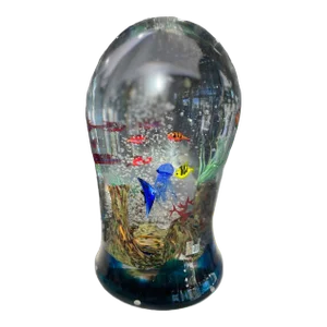 Giant Murano Glass Aquarium