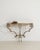 Art Deco Wrought Iron Console Table with Marble Top For Sale - Image 10 of 15