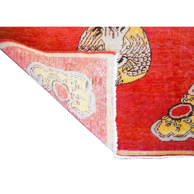 Early 20th Century Early 20th Century Central Asian Khotan Rug For Sale - Image 5 of 13