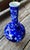 Vintage Fukagawa Arita Cobalt Blue Porcelain Vase With Gilt Leaves For Sale - Image 4 of 9