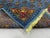 5'1" X 6'5" Blue Turkmen Mori Gul Geometric Rug For Sale - Image 14 of 17