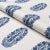 Schumacher Schumacher Askandra Flower Fabric In Delft For Sale - Image 4 of 4