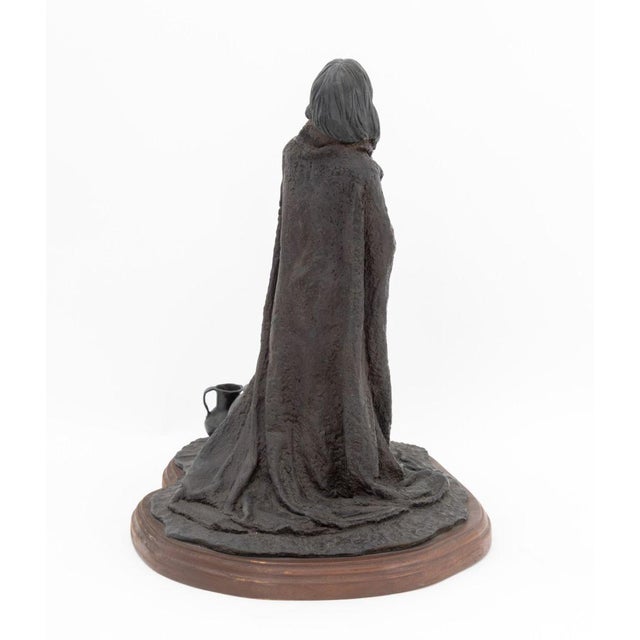 Metal c.d. Bond "Potter's Daughter" Bronze, 1981 For Sale - Image 7 of 11