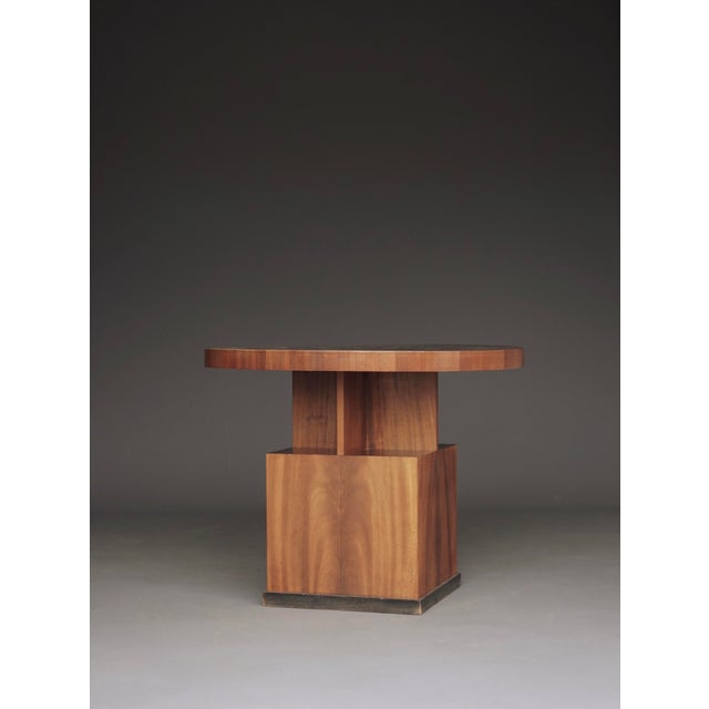 Wood Art Deco Geometric Coffee Table, 1930s For Sale - Image 7 of 18