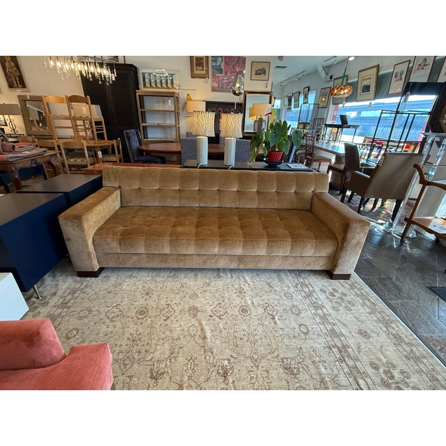 Marbello Design Fleetwood Button Tufted Sofa For Sale - Image 9 of 12