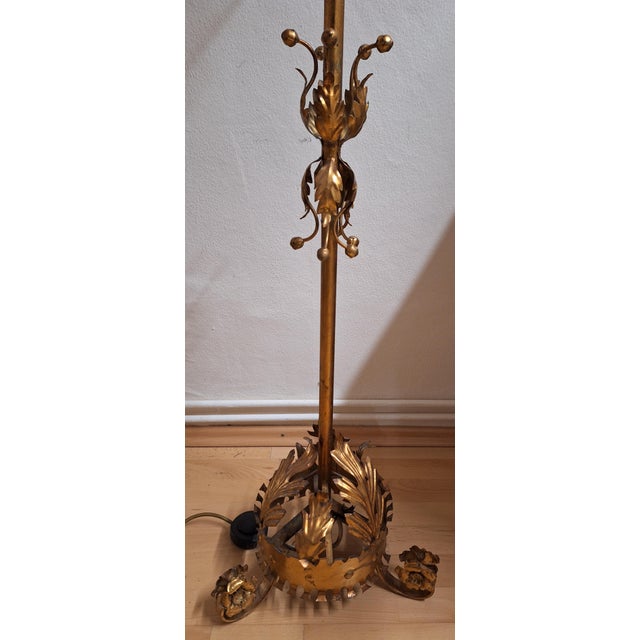 Vintage Florentine Floor Lamp, 1970s For Sale - Image 6 of 8