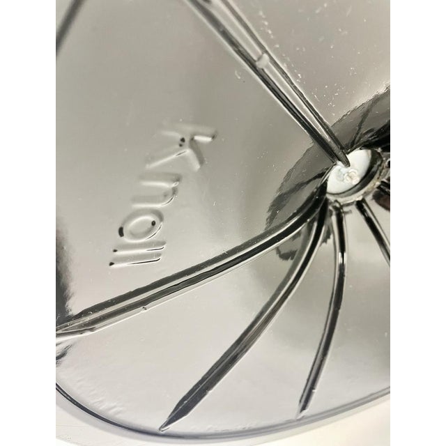 Metal Black Dining Table by Eero Saarinen for Knoll, 2010 For Sale - Image 7 of 10