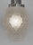 Silver French Art Deco Pendant Light by Jean Gauthier Ejg 1930 France For Sale - Image 8 of 12