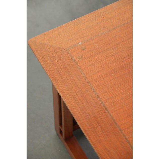 Vintage Art Deco Square Coffee Table by Schuitema from the Decoforma Series For Sale - Image 10 of 14