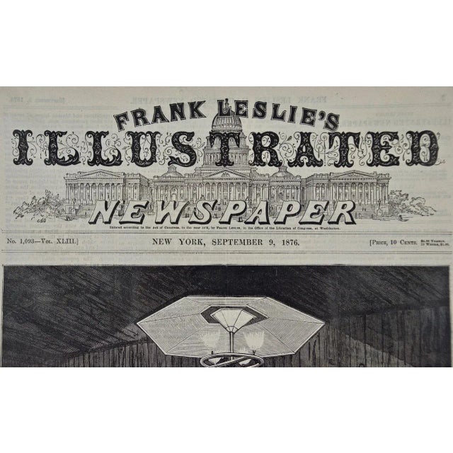 "Inspection Tour in the Wine Vaults", 1876 Philadelphia Centennial Exposition, 1876 For Sale - Image 4 of 4