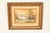 A beautiful original oil on canvas impressionist painting of rural cottage in carved giltwood frame Signed by the artist...
