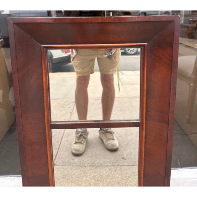 Antique American Empire Petite Mirror For Sale - Image 4 of 6