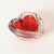 Sommerso Murano Glass Heart and Spade Ashtrays by Flavio Poli, Italy, 1960s, Set of 2 For Sale - Image 6 of 13