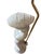 White Vintage Holland Mold Neoclassical Italian Style Figural Maiden Table Lamps With Grapes & Amphora, a Pair For Sale - Image 8 of 12