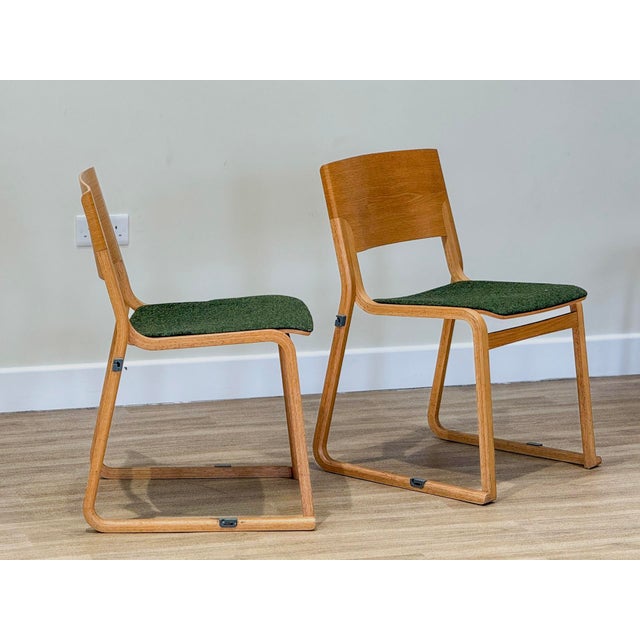 Theo Chairs in Light Oak from Chorus, 2010s, Set of 4 For Sale - Image 10 of 15