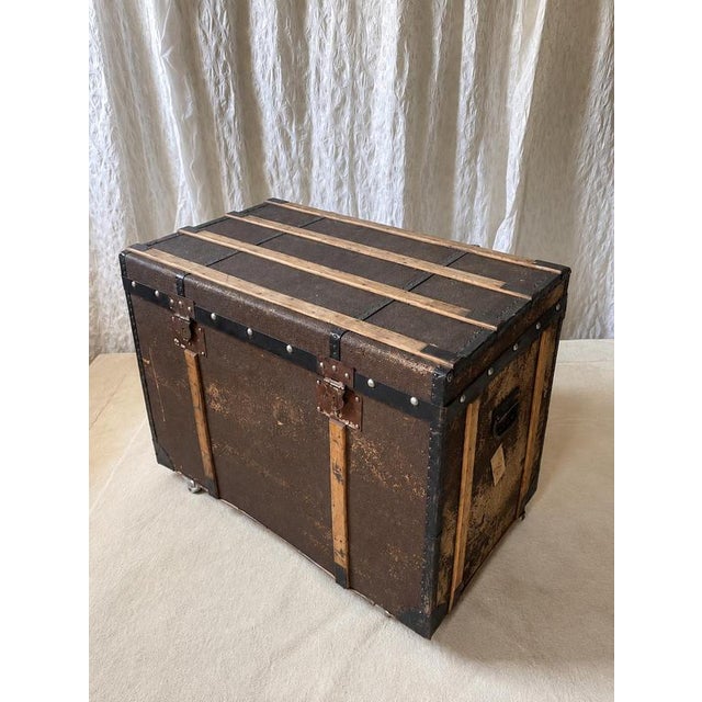 Railway Travel Trunk, Switzerland, 1916 For Sale - Image 3 of 10