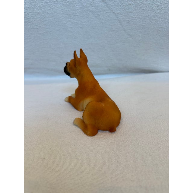 Ceramic Lifelike Boxer For Sale - Image 4 of 11