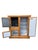 Beautiful antique ice box. Washed out look. Very high quality. Solid and heavy.