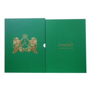 Annabel's London Rule Book W/ Members' Box 2018 For Sale