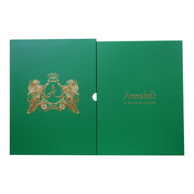 Annabel's London Rule Book W/ Members' Box 2018 For Sale