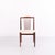 Set of four dining chairs designed by henning sørensen in 1968. Crafted in rosewood with light fabric upholstery. The...