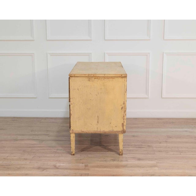 Beige Late 18th Century Alsatian Pine Chest of Drawers with Original Paint For Sale - Image 8 of 8